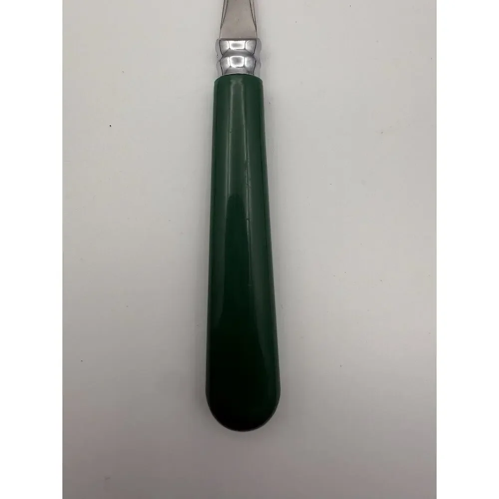 Gibson Sensations Forest Green Plastic Handle Teaspoons Set of 4 Replacement